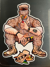 Load image into Gallery viewer, Lance Corporal Crunch™ Stickers