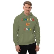 Load image into Gallery viewer, Crayons & Chill Unisex Hoodie