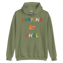 Load image into Gallery viewer, Crayons & Chill Unisex Hoodie