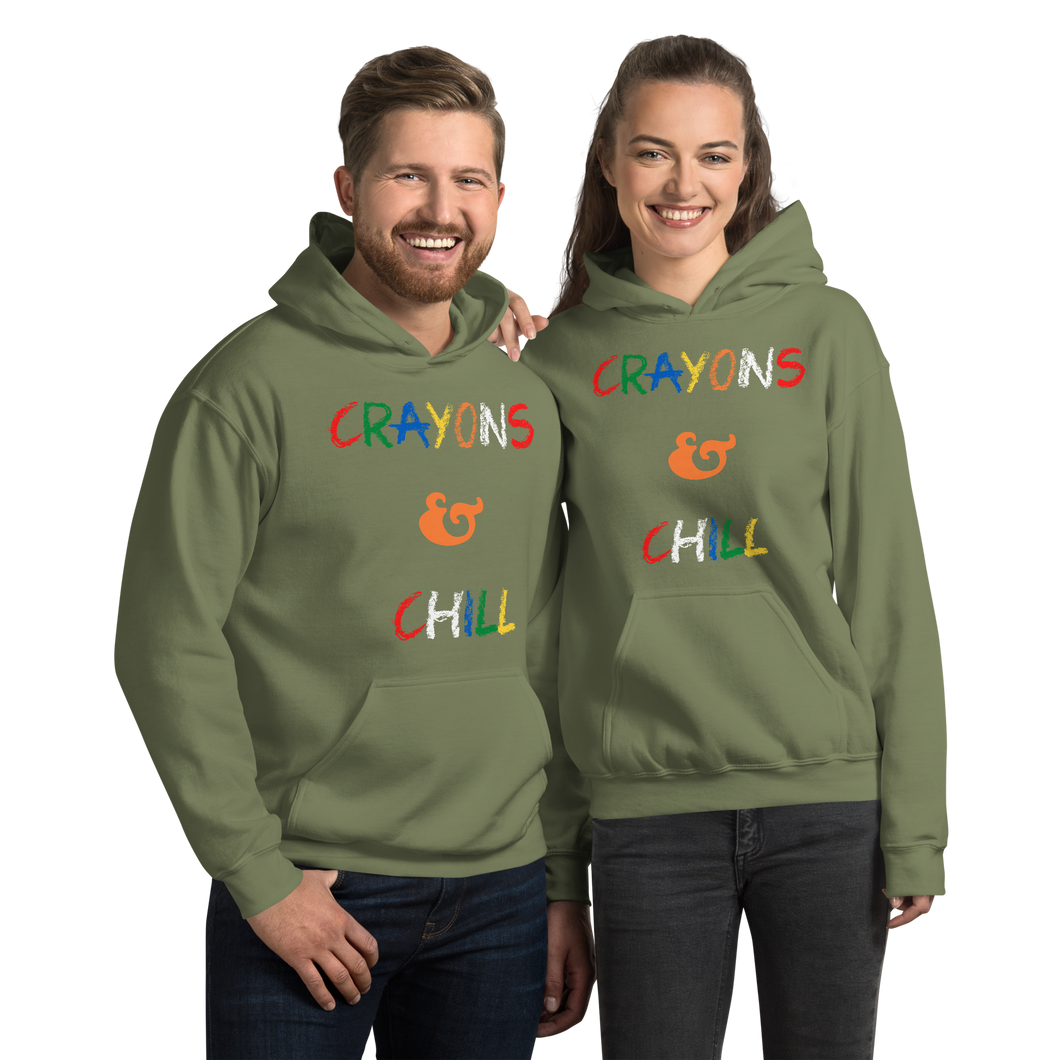 Crayons & Chill Unisex Hoodie